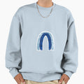 Blue Rainbow Sweatshirt - Novelty Apparel for Adults - T-Shirt, Sweatshirt, Hoodie