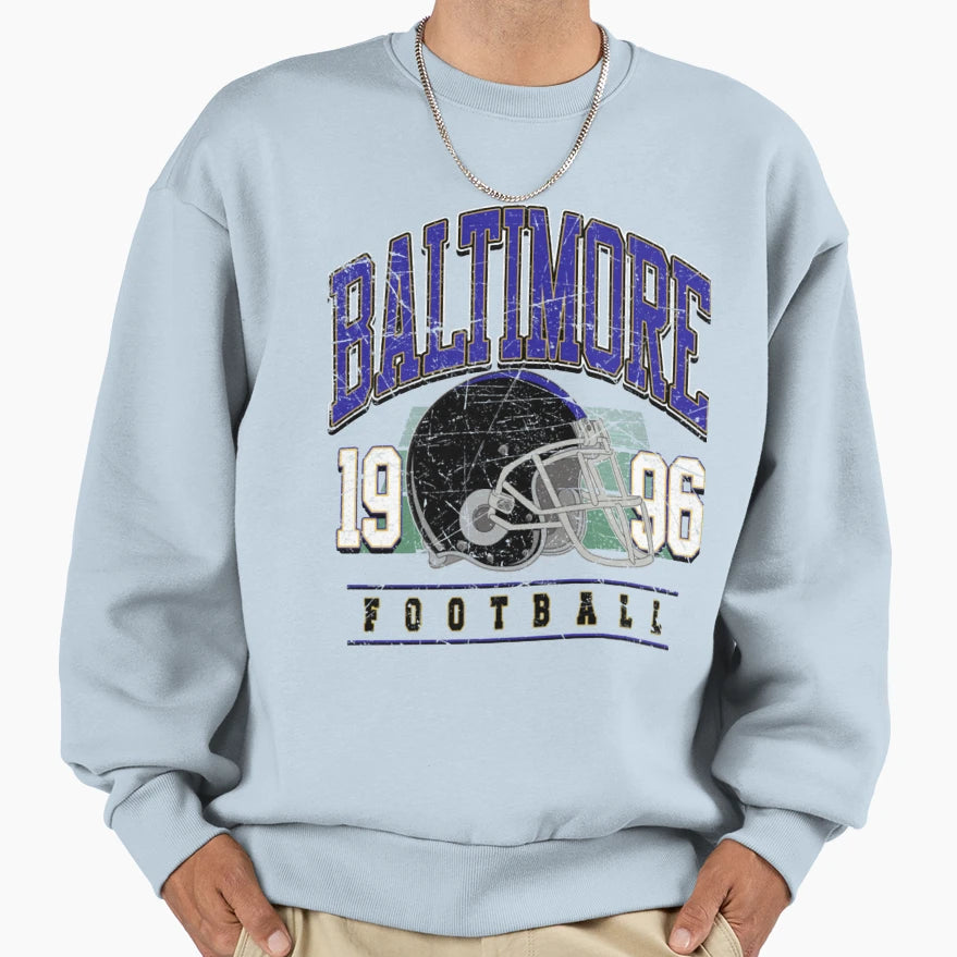 Art Baltimore Ravens Sweatshirt - Graphic Print Men Women - T-Shirt, Sweatshirt, Hoodie