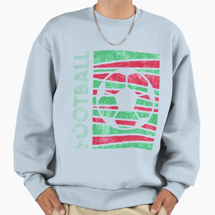 Soccer Team Logo Zipped Hoodie - Trendy Graphic for Adults - T-Shirt, Sweatshirt, Hoodie