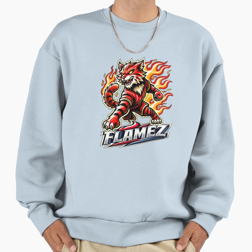 Flamez Sweatshirt - Casual Everyday Wear for Adults - T-Shirt, Sweatshirt, Hoodie
