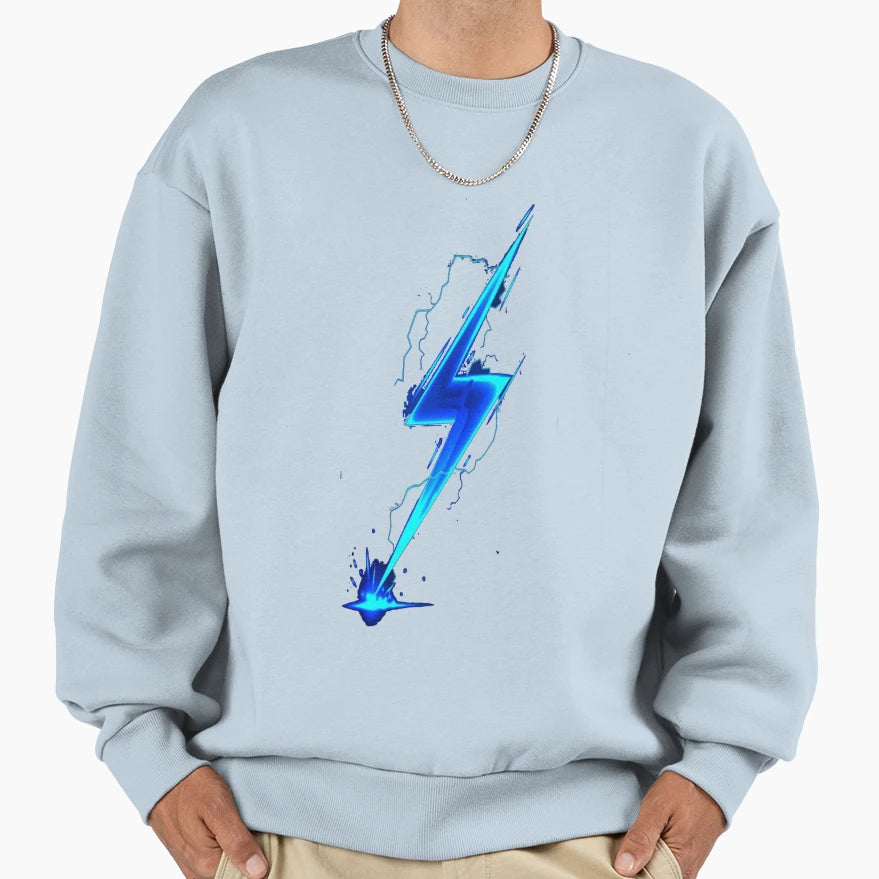Lightning Bolt Sweatshirt - Trendy Graphic Unisex - T-Shirt, Sweatshirt, Hoodie