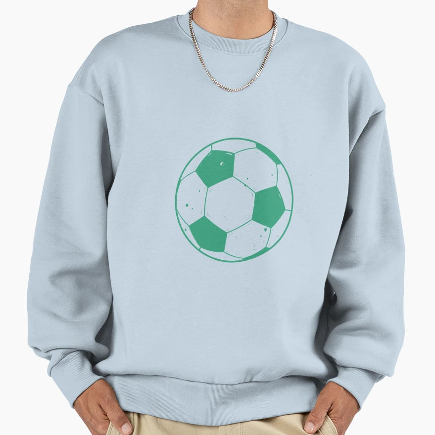 Soccer Ball Sweatshirt - Streetwear Style for Adults - T-Shirt, Sweatshirt, Hoodie