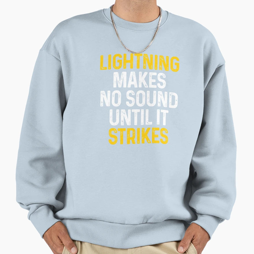 Boxing Motivation Lightning Makes Sweatshirt - Streetwear Style for Adults - T-Shirt, Sweatshirt, Hoodie