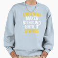 Boxing Motivation Lightning Makes Sweatshirt - Streetwear Style for Adults - T-Shirt, Sweatshirt, Hoodie
