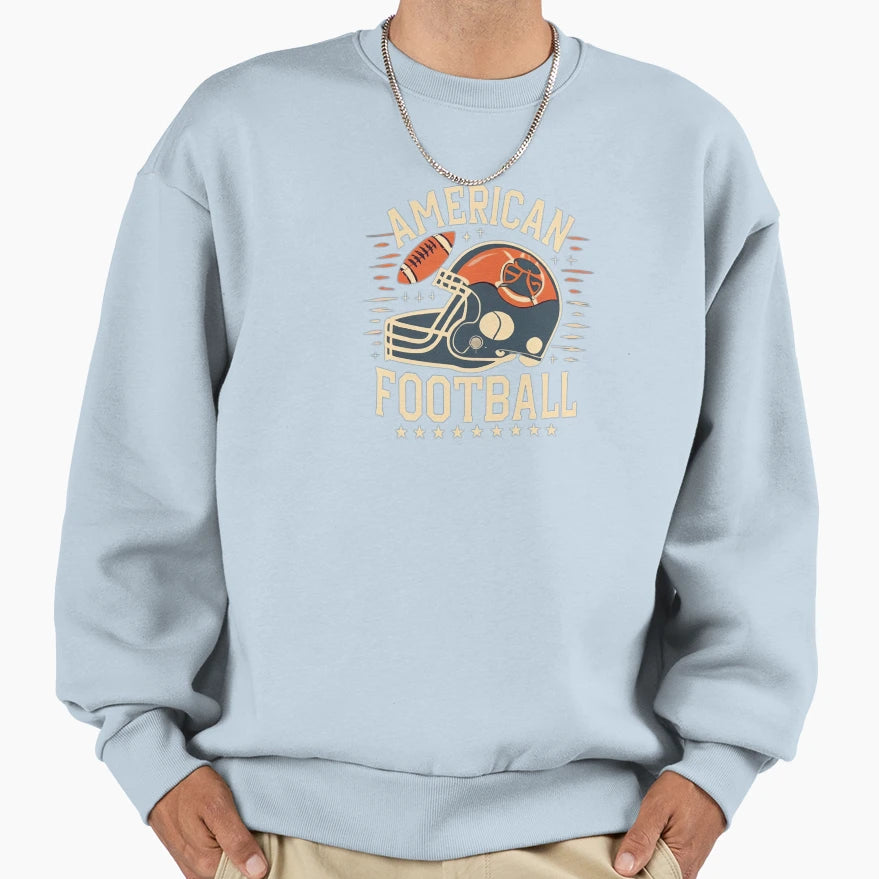 American Football Sweatshirt - Fun Novelty Design Unisex - T-Shirt, Sweatshirt, Hoodie