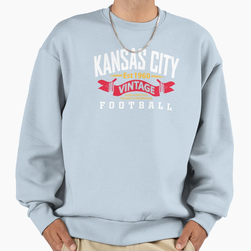 Kansas City Pro Football 1960 Sweatshirt - Streetwear Style Men Women - T-Shirt, Sweatshirt, Hoodie