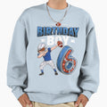 Dabbing American Football Birthday Sweatshirt - Novelty Apparel Men Women - T-Shirt, Sweatshirt, Hoodie