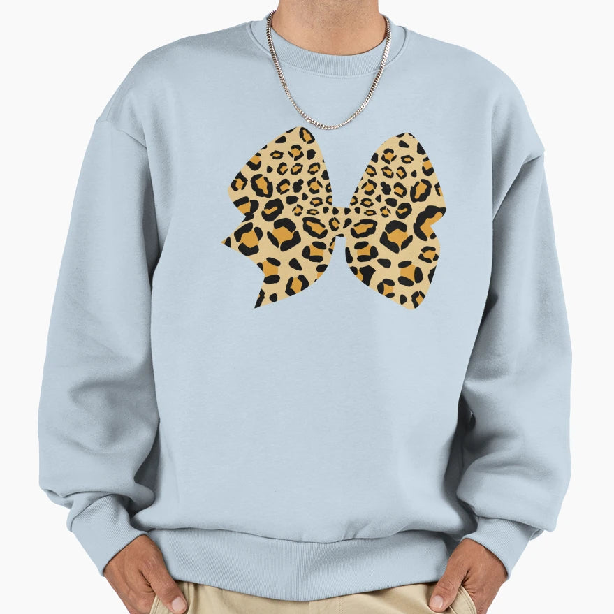 Sweet And Sassy Big Cheetah Sweatshirt - Casual Everyday Wear for Adults - T-Shirt, Sweatshirt, Hoodie