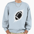 American Football Minimal Football Sweatshirt - Graphic Print Unisex - T-Shirt, Sweatshirt, Hoodie