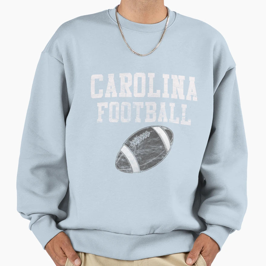 Carolina Football Sweatshirt - Minimalist Print Men Women - T-Shirt, Sweatshirt, Hoodie