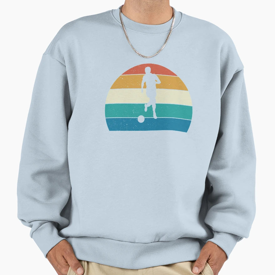 Soccer Player Gift Sweatshirt - Minimalist Print Men Women - T-Shirt, Sweatshirt, Hoodie