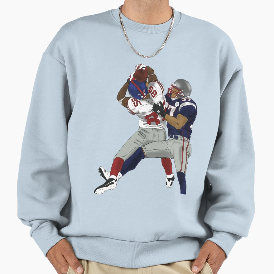 Helmet Catch Sweatshirt - Graphic Print for Adults - T-Shirt, Sweatshirt, Hoodie