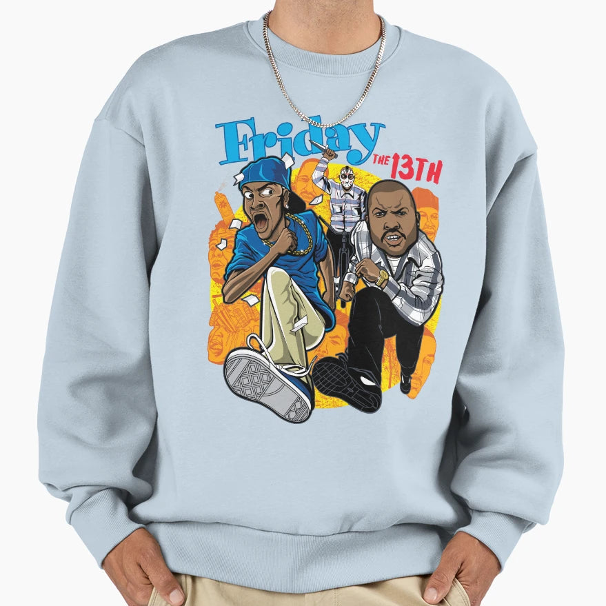Friday 13Th Sweatshirt - Streetwear Style for Adults - T-Shirt, Sweatshirt, Hoodie
