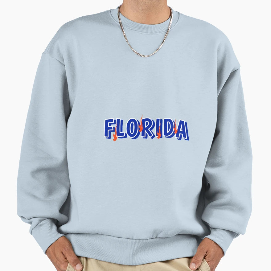 University Florida Sweatshirt - Custom Art Print Men Women - T-Shirt, Sweatshirt, Hoodie