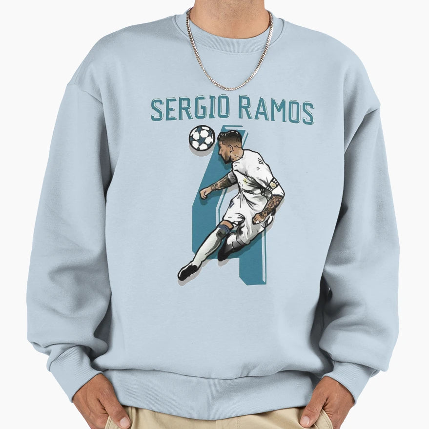 Sergio Ramos Sweatshirt - Unique Graphic Men Women - T-Shirt, Sweatshirt, Hoodie