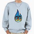 Gg Fire Sweatshirt - Graphic Print Men Women - T-Shirt, Sweatshirt, Hoodie