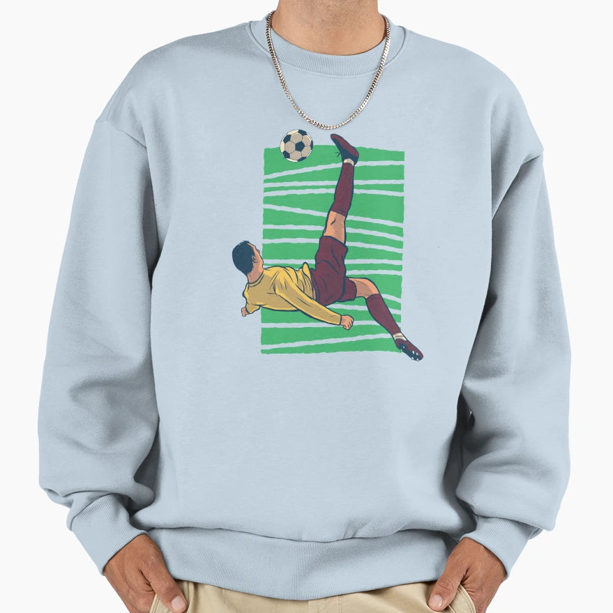 Football Flip Flops Sweatshirt - Graphic Print Unisex - T-Shirt, Sweatshirt, Hoodie