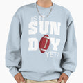 Is It Sunday Yet Football T-Shirt - Aesthetic Graphic for Adults - T-Shirt, Sweatshirt, Hoodie