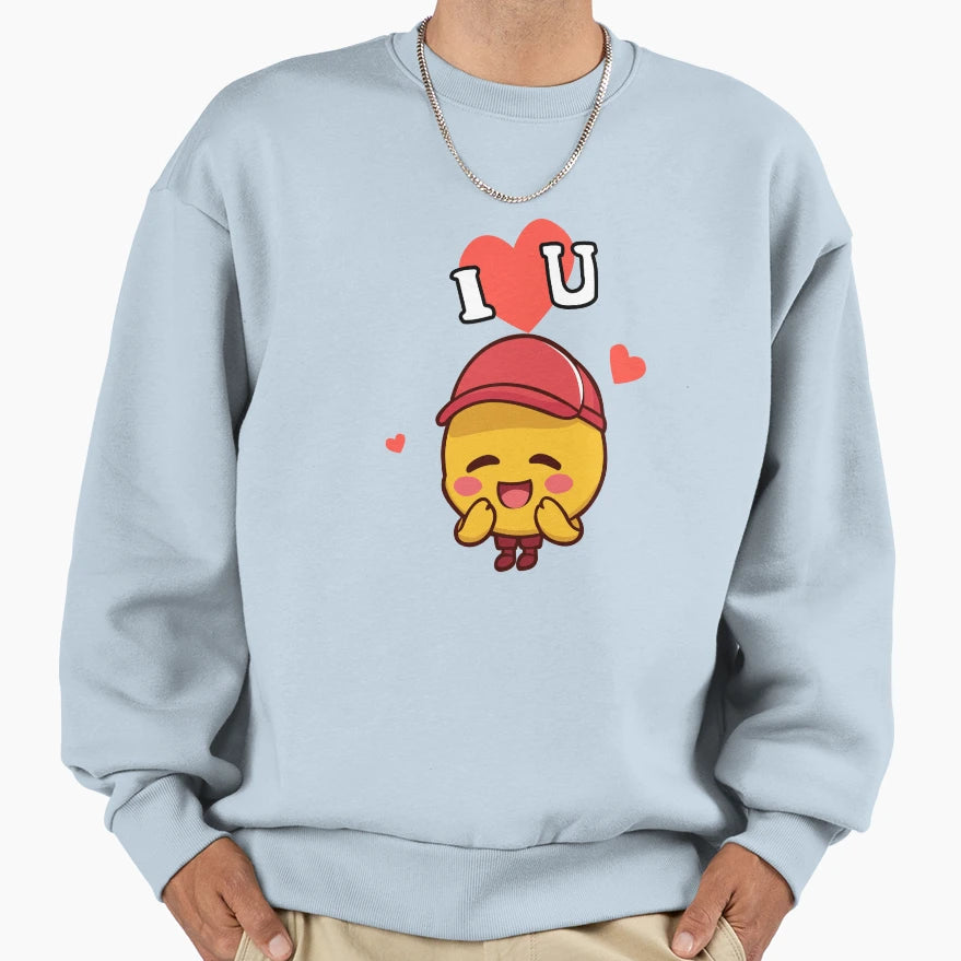 Luv Me Sweatshirt - Graphic Print Unisex - T-Shirt, Sweatshirt, Hoodie