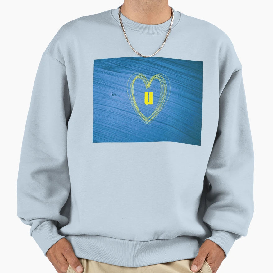 Love You Sweatshirt - Graphic Print Unisex - T-Shirt, Sweatshirt, Hoodie