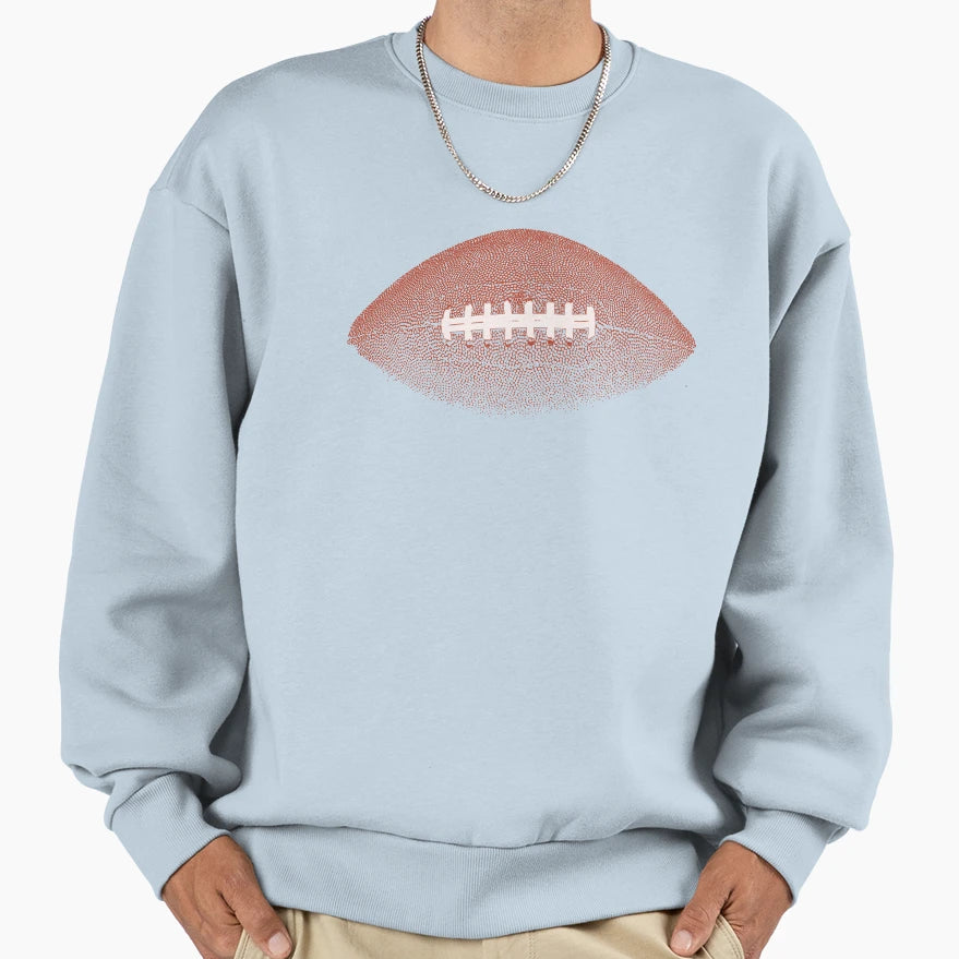 American Football Ball Gridiron Sweatshirt - Casual Everyday Wear Unisex - T-Shirt, Sweatshirt, Hoodie