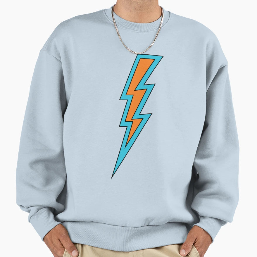 Lighting Strand Thunder Strom Sweatshirt - Graphic Print for Adults - T-Shirt, Sweatshirt, Hoodie