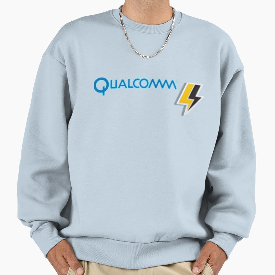 Qualcomm Sweatshirt - Casual Everyday Wear for Adults - T-Shirt, Sweatshirt, Hoodie