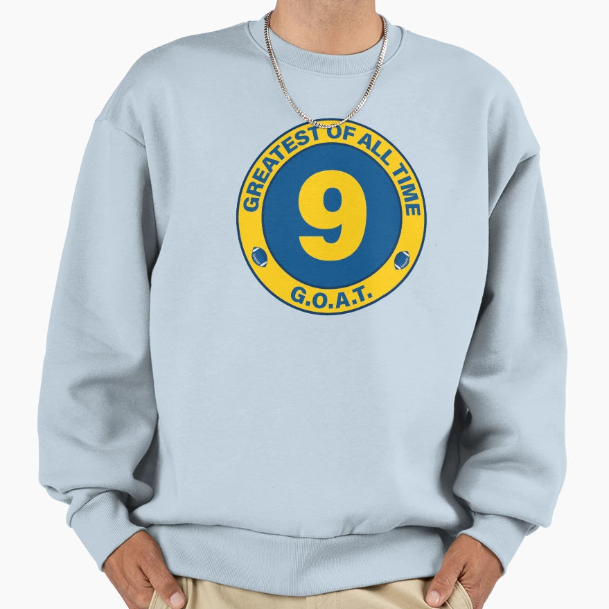 Goat Football Player Sweatshirt - Novelty Apparel Unisex - T-Shirt, Sweatshirt, Hoodie