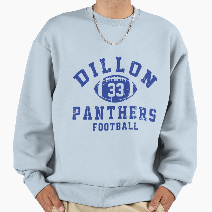 Dillon Panthers Football 33 Sweatshirt - Aesthetic Graphic Unisex - T-Shirt, Sweatshirt, Hoodie
