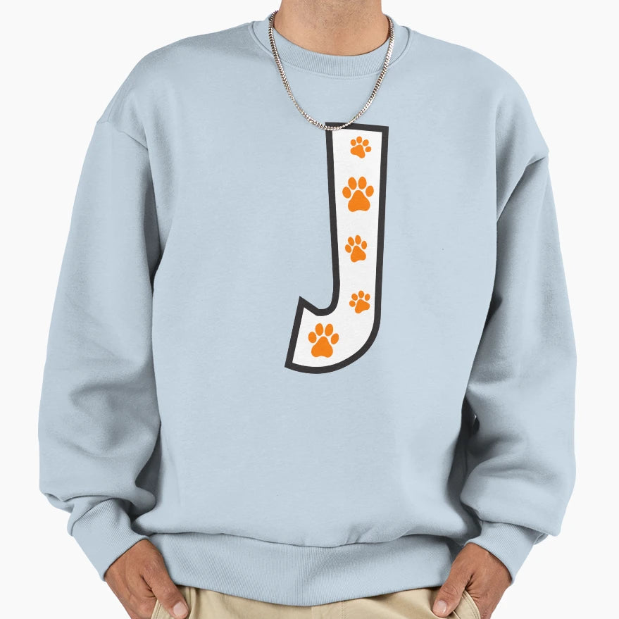Paw Alphabet Sweatshirt - Streetwear Style Men Women - T-Shirt, Sweatshirt, Hoodie