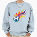 Soccer Ball Sweatshirt - Streetwear Style for Adults - T-Shirt, Sweatshirt, Hoodie