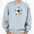 Football Soccer Ball Sweatshirt - Aesthetic Graphic Men Women - T-Shirt, Sweatshirt, Hoodie