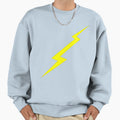 Original Golden Age Flash Symbol Long Sweatshirt - Custom Art Print Unisex - T-Shirt, Sweatshirt, Hoodie
