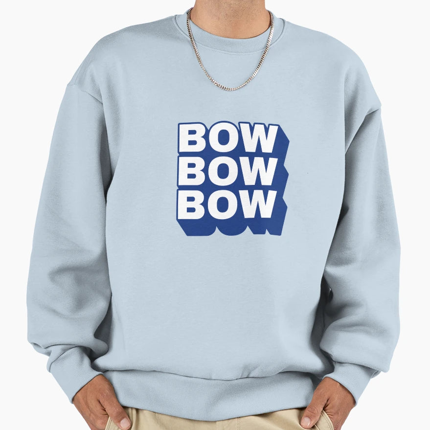 Bow Bow Bow Wnba Indiana Fever Sweatshirt - Casual Everyday Wear Men Women - T-Shirt, Sweatshirt, Hoodie