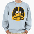 Pittsburgh Throwback Football Helmet Sweatshirt - Minimalist Print Unisex - T-Shirt, Sweatshirt, Hoodie