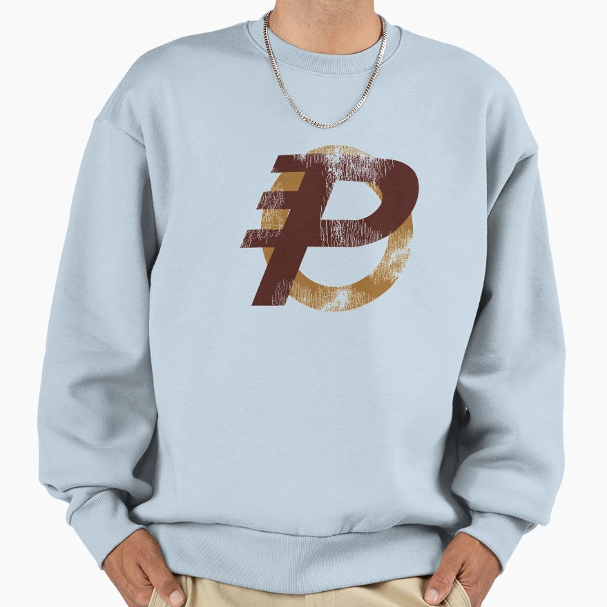 Poseidon Logo Worncolor Sweatshirt - Custom Art Print Men Women - T-Shirt, Sweatshirt, Hoodie