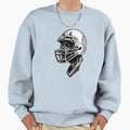 Football Skull Bold Gridiron Sweatshirt - Unique Graphic Unisex - T-Shirt, Sweatshirt, Hoodie