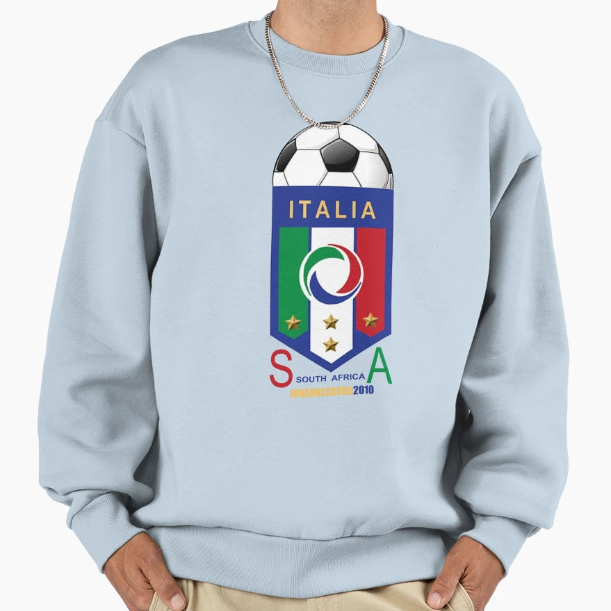 Italy World Cup Soccer 2010 Sweatshirt - Minimalist Print Unisex - T-Shirt, Sweatshirt, Hoodie
