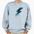 Lightning Bolt Blue Ocean Sweatshirt - Trendy Graphic Men Women - T-Shirt, Sweatshirt, Hoodie
