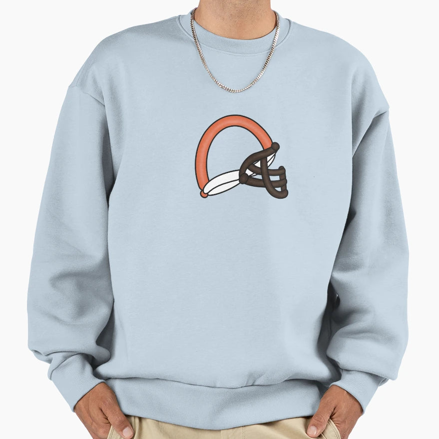 Browns Football Balloon Animal Sweatshirt - Novelty Apparel Men Women - T-Shirt, Sweatshirt, Hoodie
