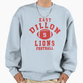 East Dillon Lions Football Jersey T-Shirt - Novelty Apparel Unisex - T-Shirt, Sweatshirt, Hoodie