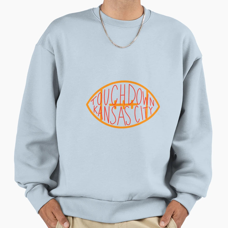Touchdown Kansas City Sweatshirt - Aesthetic Graphic Unisex - T-Shirt, Sweatshirt, Hoodie
