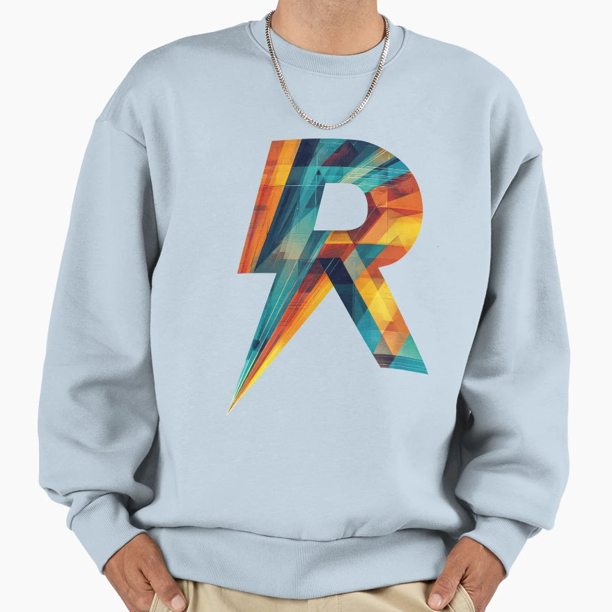 Future Letter R Sweatshirt - Aesthetic Graphic for Adults - T-Shirt, Sweatshirt, Hoodie