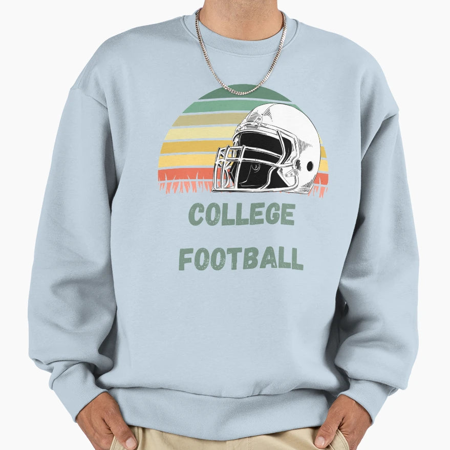College Football Sweatshirt - Unique Graphic for Adults - T-Shirt, Sweatshirt, Hoodie