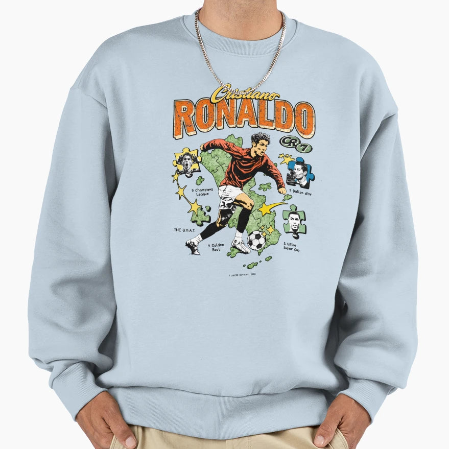 Cr7 Cristiano Ronaldo Sweatshirt - Fun Novelty Design Unisex - T-Shirt, Sweatshirt, Hoodie