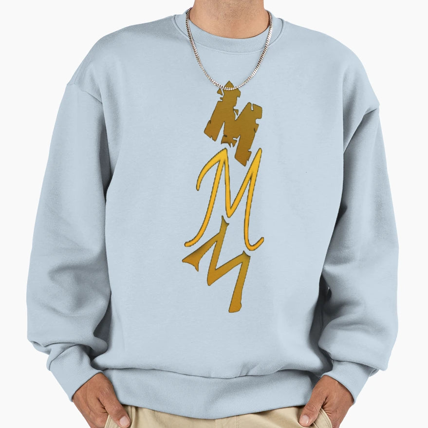 Letter M First Letter Your Sweatshirt - Casual Everyday Wear for Adults - T-Shirt, Sweatshirt, Hoodie