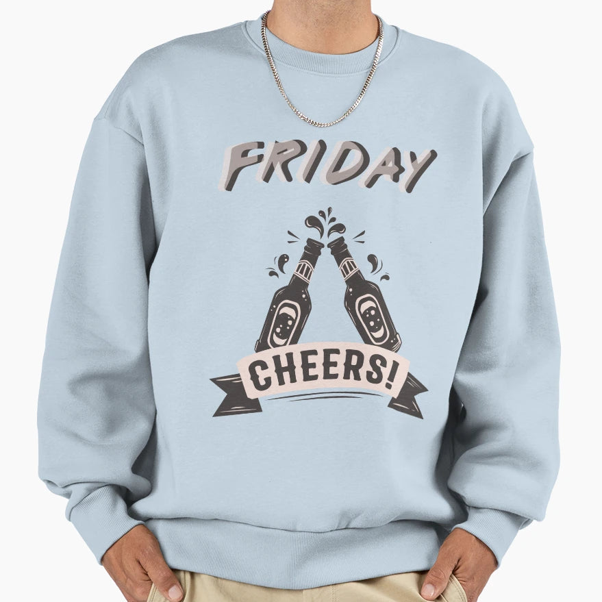 Ohh Yeah Friday Sweatshirt - Unique Graphic Men Women - T-Shirt, Sweatshirt, Hoodie