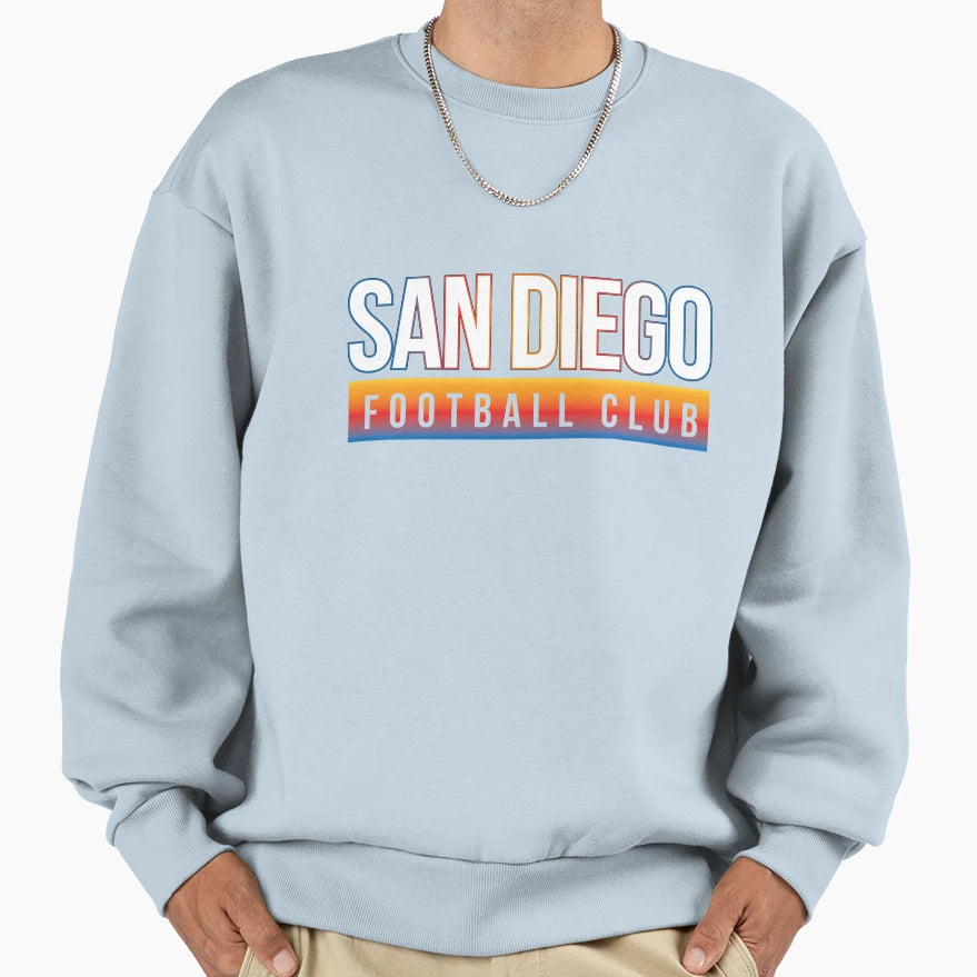 San Diego Football Club Rainbow Sweatshirt - Streetwear Style Unisex - T-Shirt, Sweatshirt, Hoodie