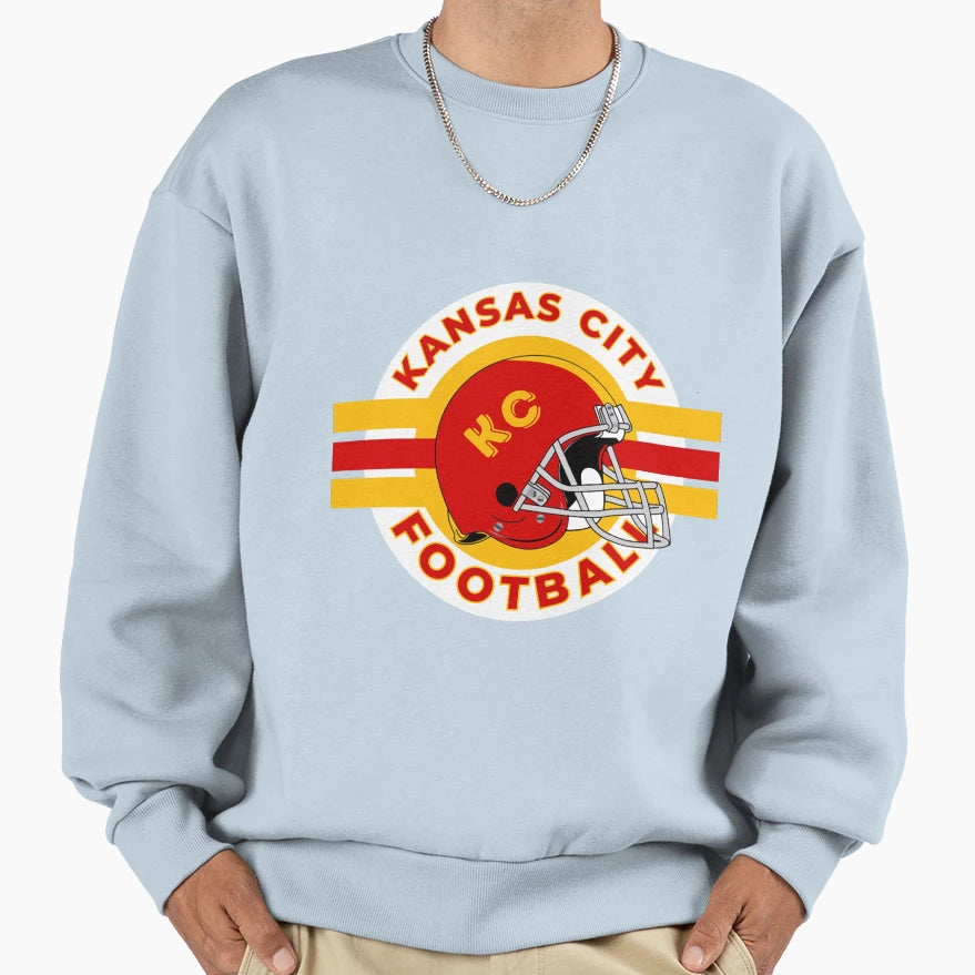 Art Kansas City Chiefs Sweatshirt - Custom Art Print Men Women - T-Shirt, Sweatshirt, Hoodie