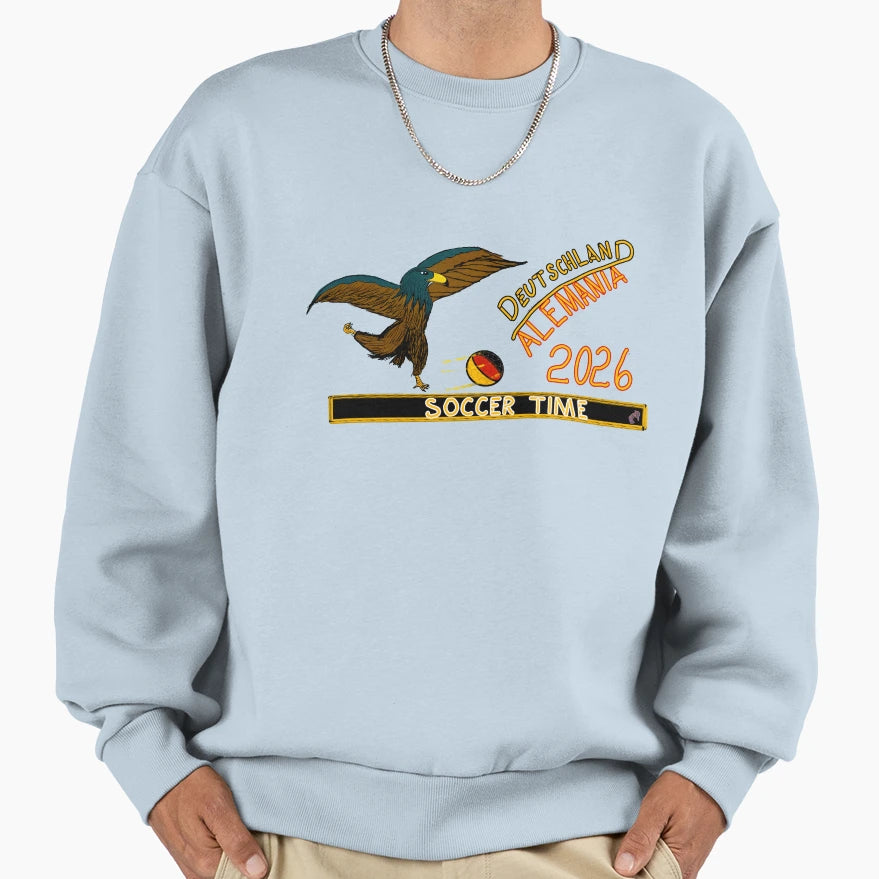 Deutschland Soccer Sweatshirt - Unique Graphic for Adults - T-Shirt, Sweatshirt, Hoodie